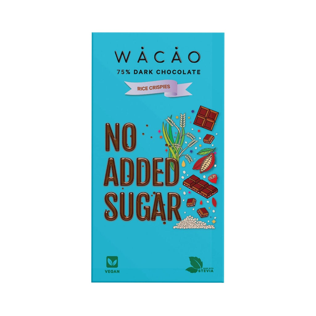 wacao_75%_dark_chocolate_rice_crispies_pack_front_vegan