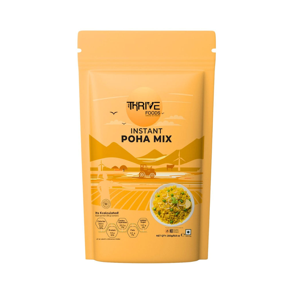 thrive_instant_poha_mix_vegan_250g_pack_front