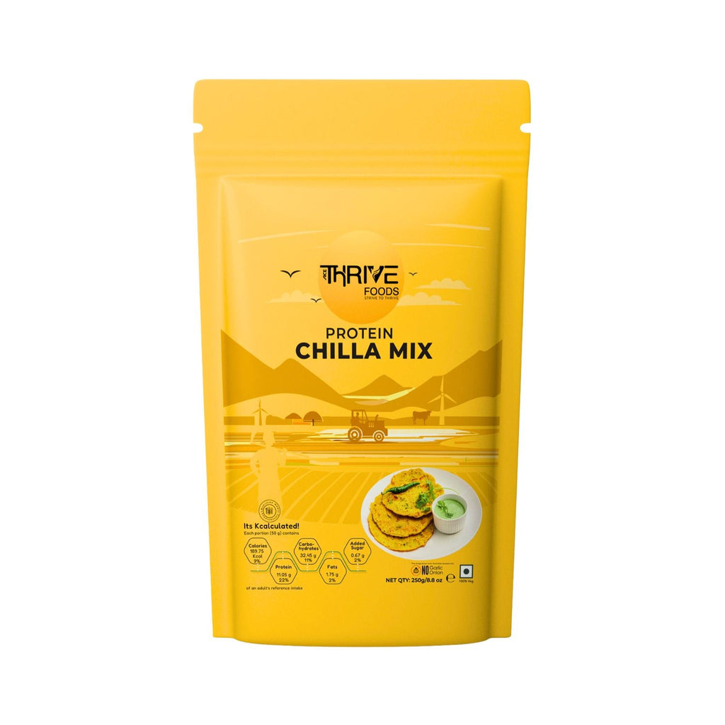 thrive_protein_chilla_mix_vegan_250g_pack_front