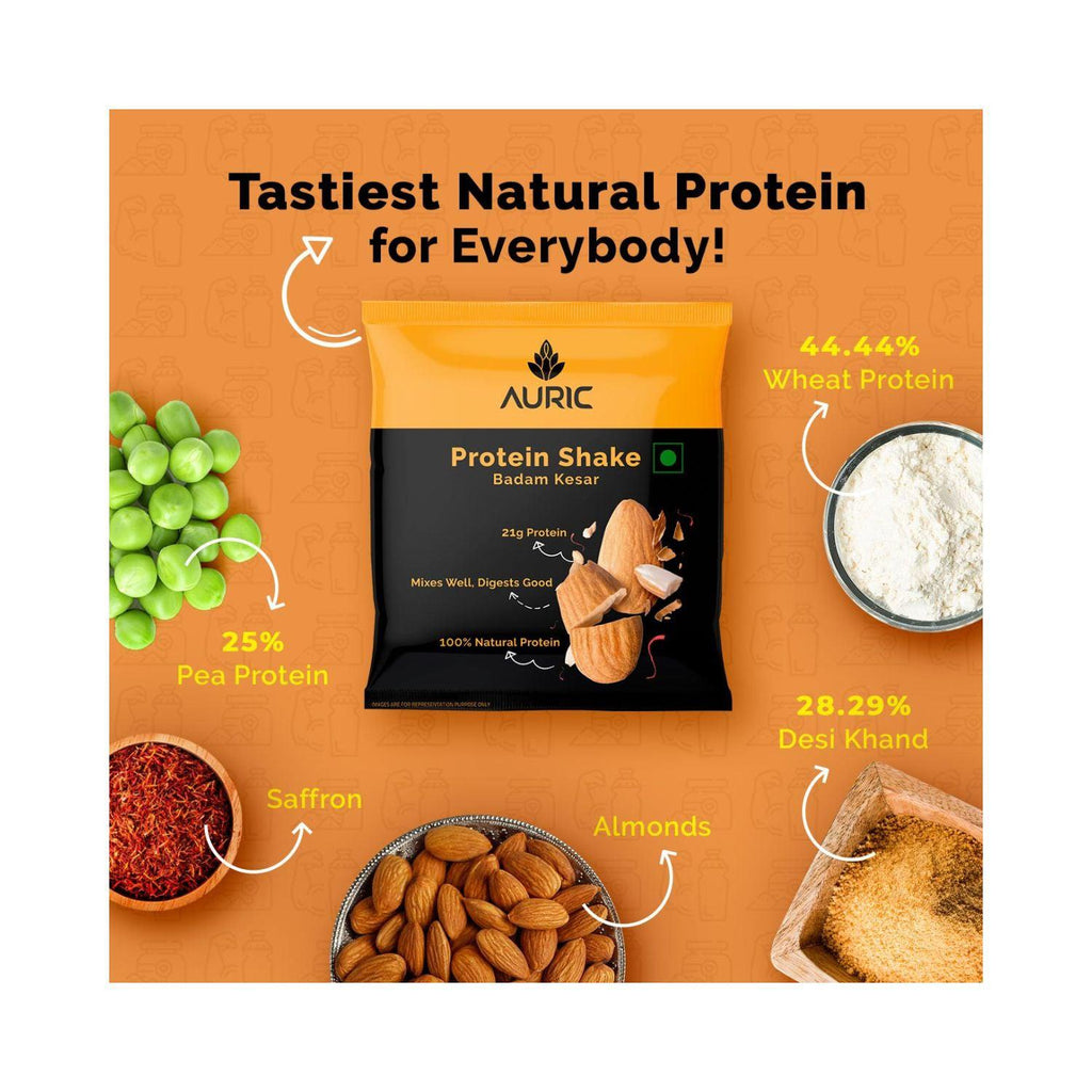 Auric_Plant_Protein_Powder_Badam_Kesar_Vegan_288g_36g_8_Sachets_Ingredients