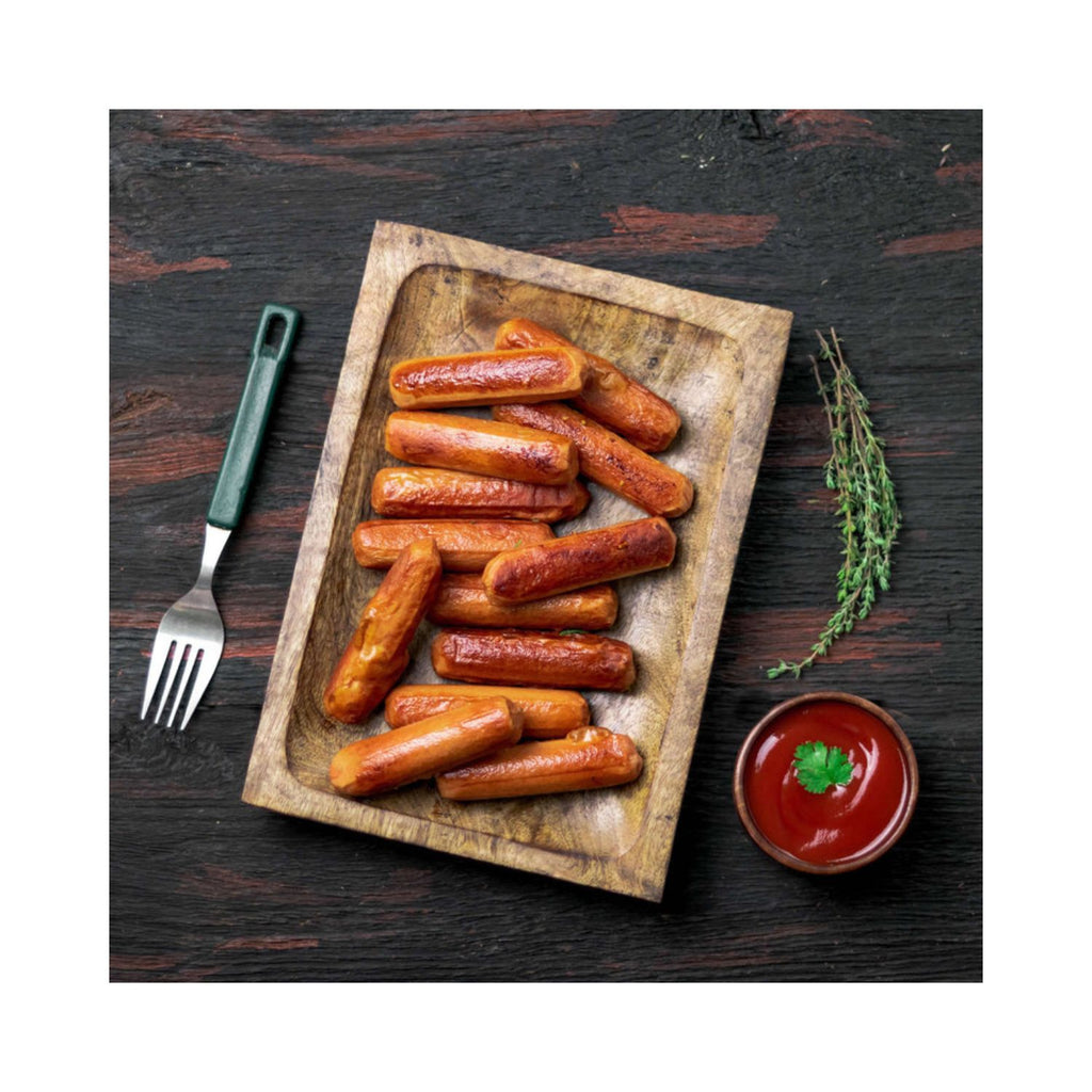 Blue_Tribe_Plant_Based_Pork_Sausages_250g_Plated