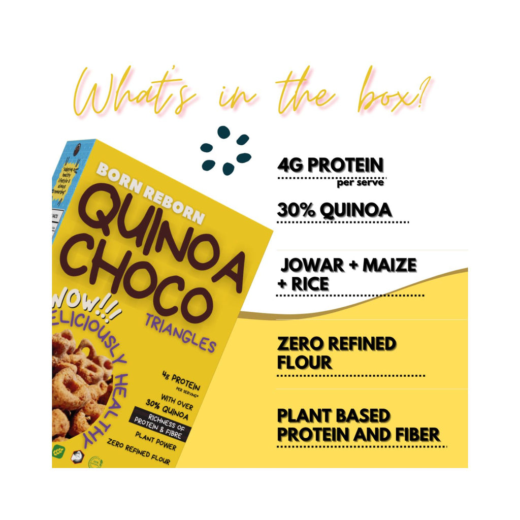 Born-Reborn-Quinoa-Choc-Triangles-Breakfast-Cereal-300g-Ingredients