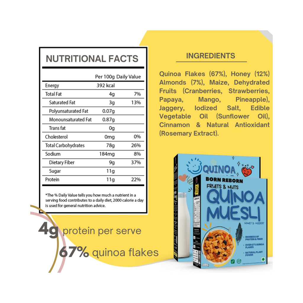 Born-Reborn-Quinoa-Muesli-Fruits-_-Nuts-with-Honey-_-Jaggery-Breakfast-Cereal-400g-Nutrition