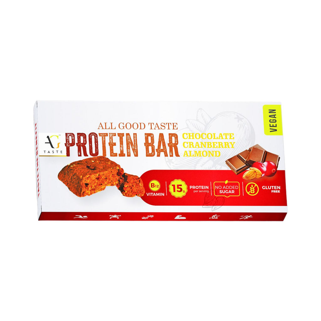    all_good_taste_protein_bar_chocolate_cranberry_almond_270g_pack_front_1