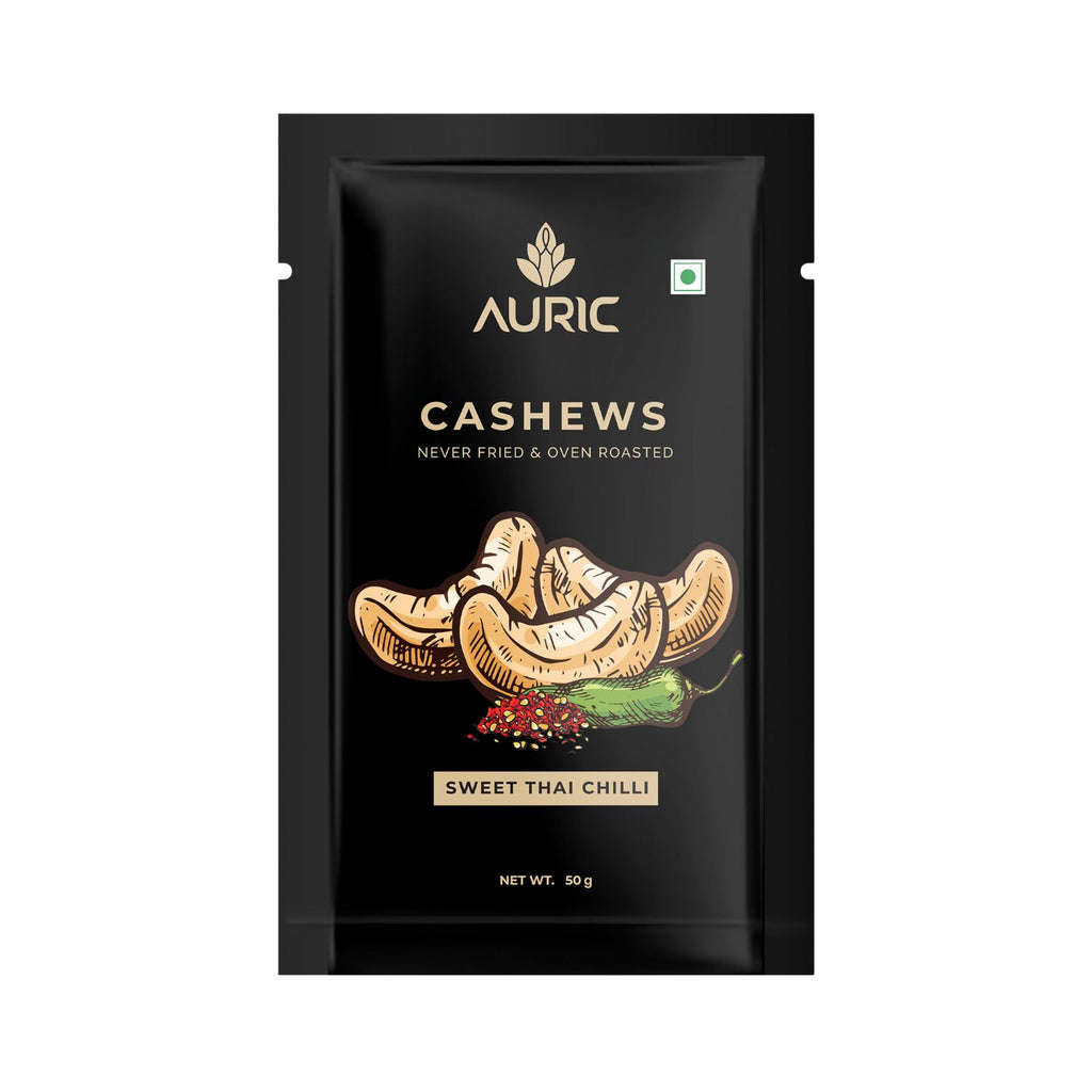 auric-_crunchy_indian_cashews_kaju_sweet_thai_chilli_50g_pack_front