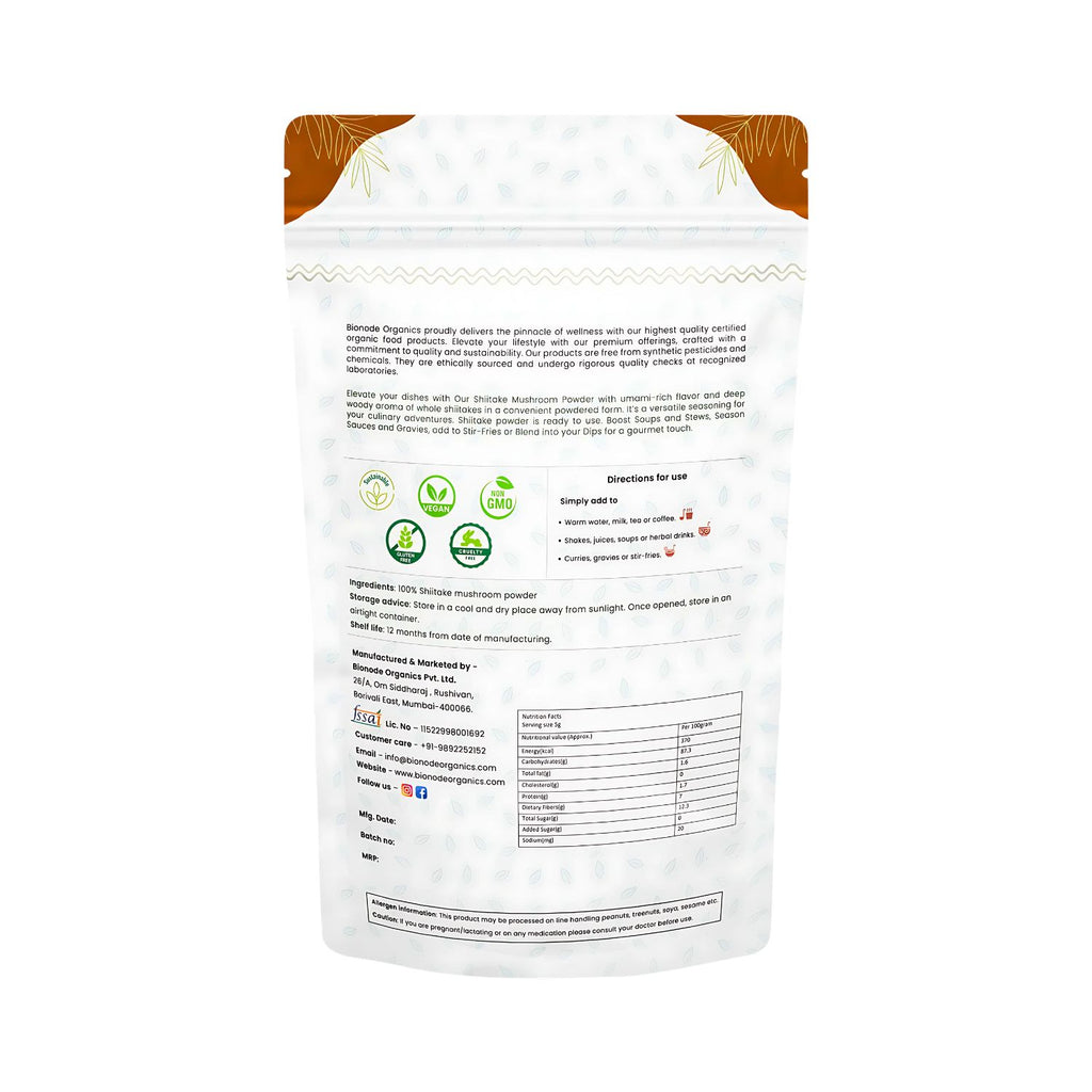 bionode_organics_shiitake_mushroom_powder_100g_pack_back