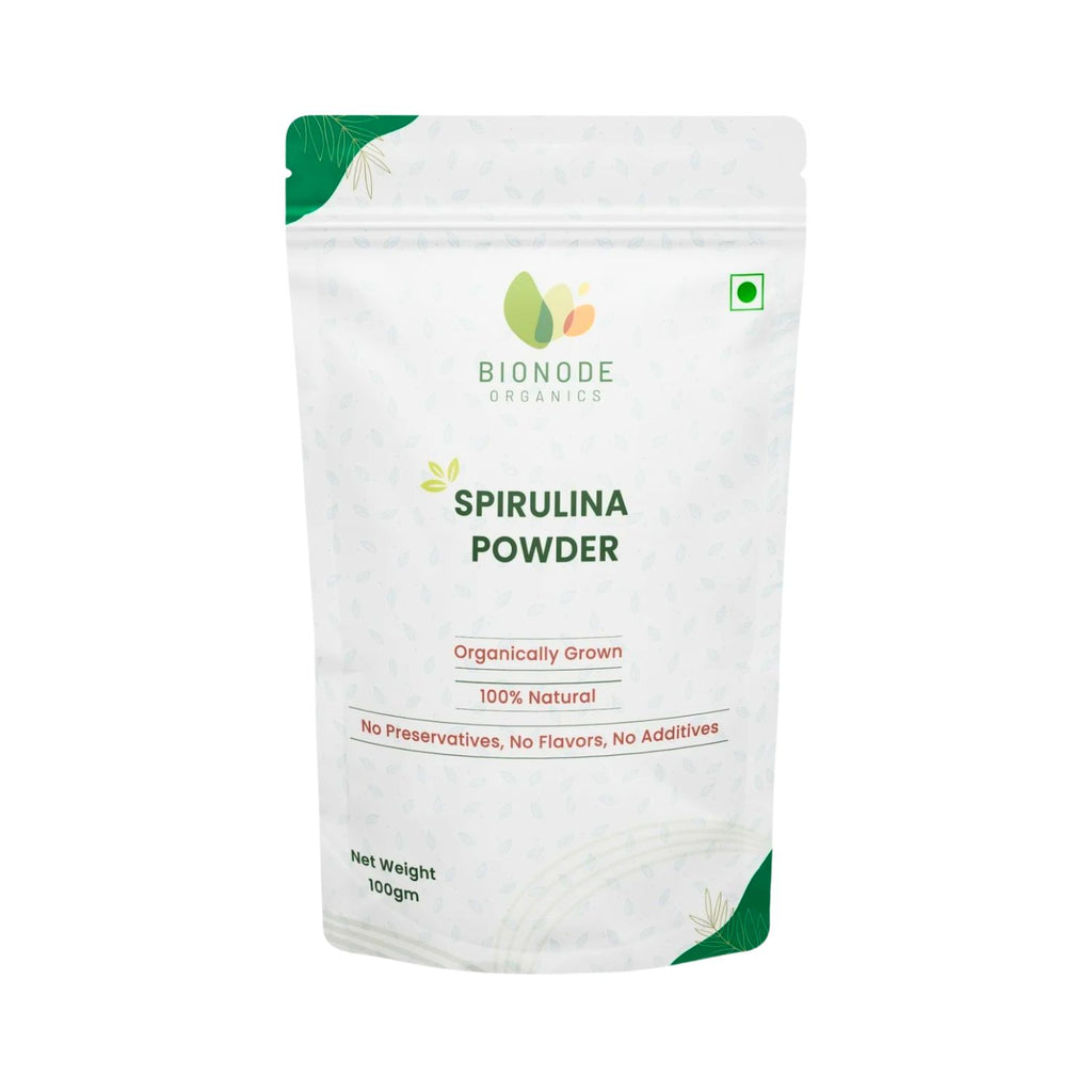 bionode_organics_spirulina_powder_100g_pack_front