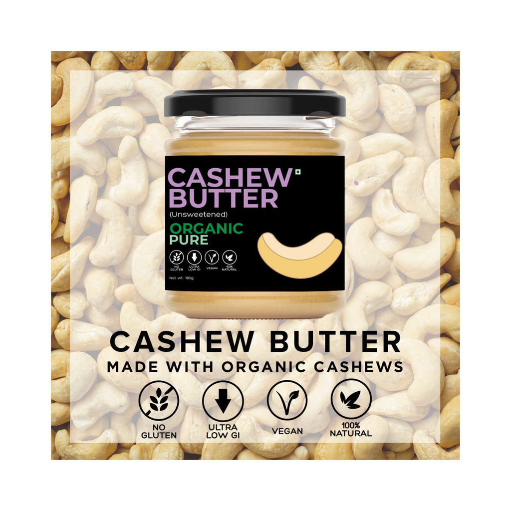 d-alive_organic_cashew_butter_unsweetened_180g_jar_benefits