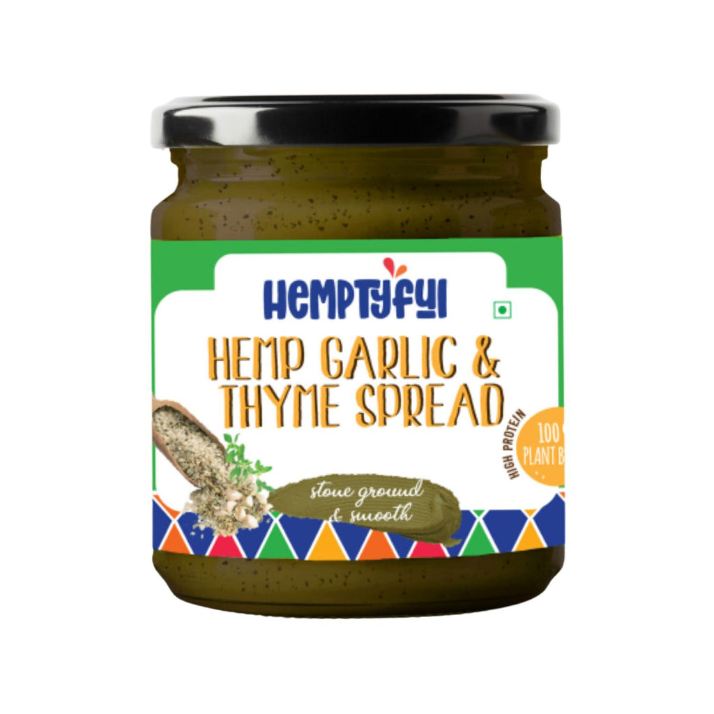 hemptyful_garlic_thyme_hemp_spread_180g_jar_front