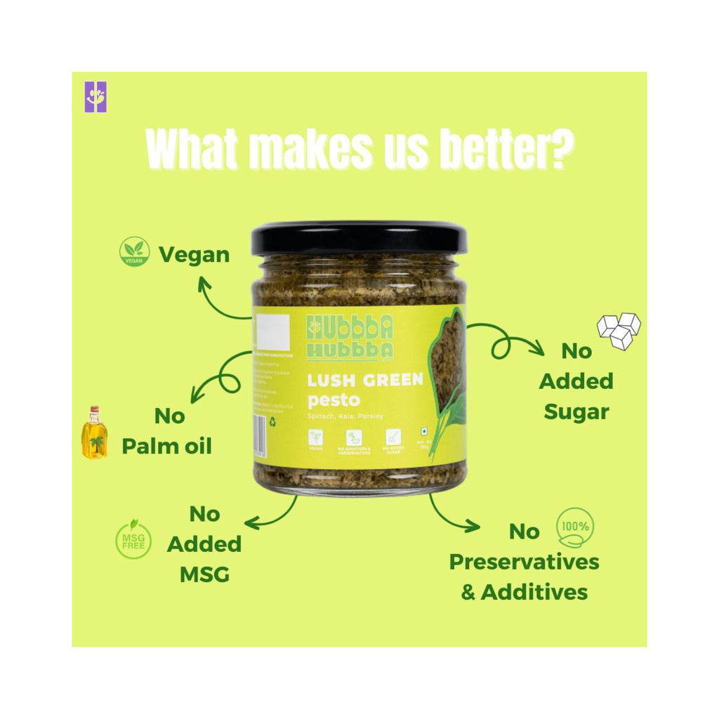 hubbba_hubbba_lush_green_pesto_190g_jar_front_benefits