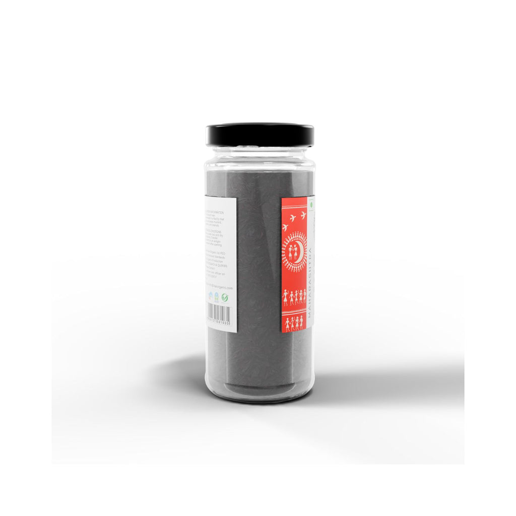 Jar of IKAI natural kokum powder with a red label on a white background