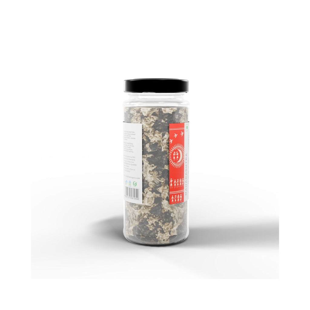 Jar of IKAI Natural Stone Flower with a red label on a white background