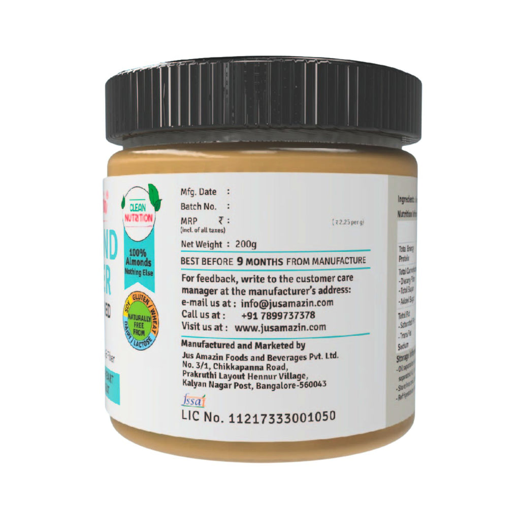 jus_amazin_creamy_almond_butter_unsweetened_25__proteinvegan_200g_jar_back