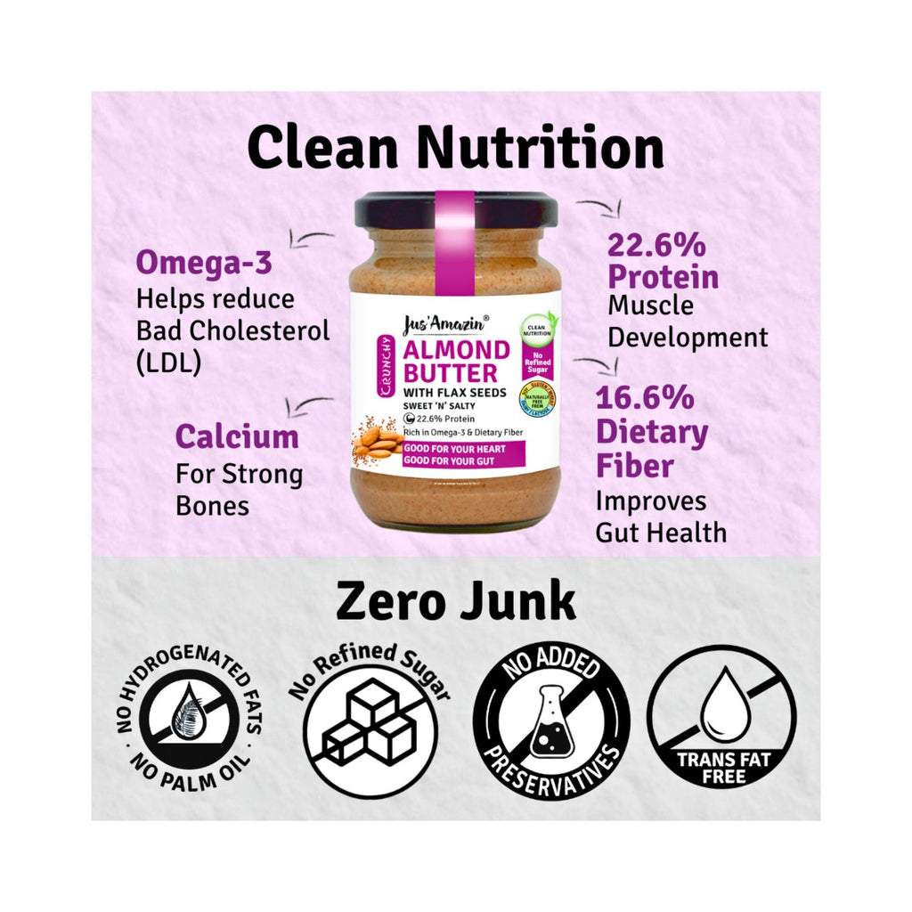 jus_amazin_crunchy_almond_butter_with_flaxseeds_22.6__protein_vegan_125g_jar_nutrition_2