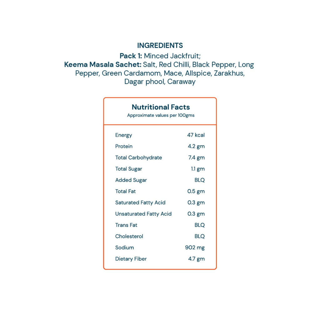 kathalfy_jackfruit_lucknowi_keema_200g_pack_nutrition