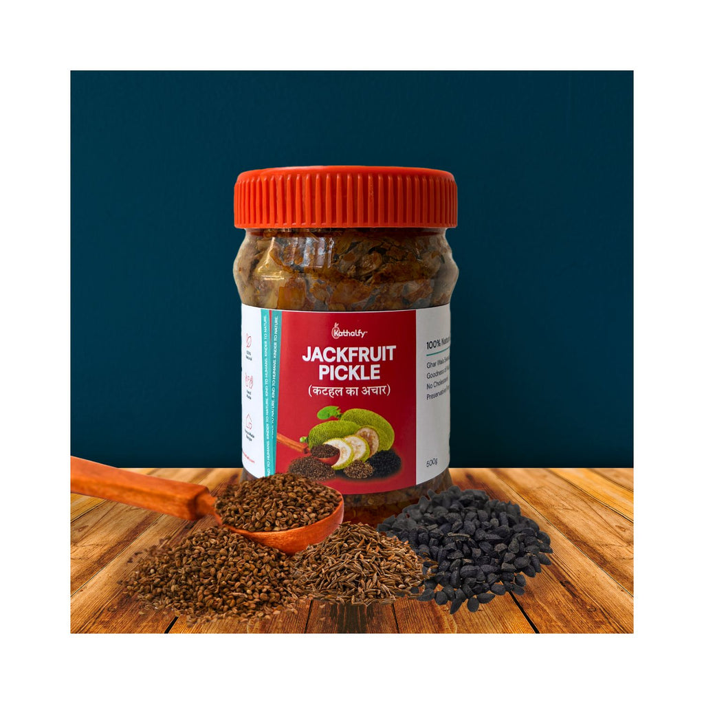 kathalfy_jackfruit_pickle_500g_jar_front_lifestyle