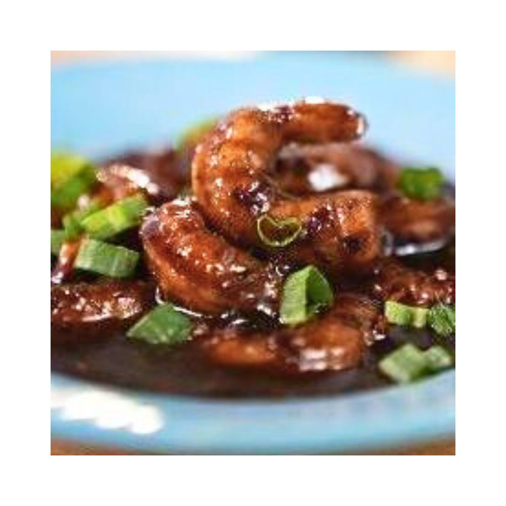 mighty_vegan_friendly_plant_prawns_black_pepper_sauce_plated