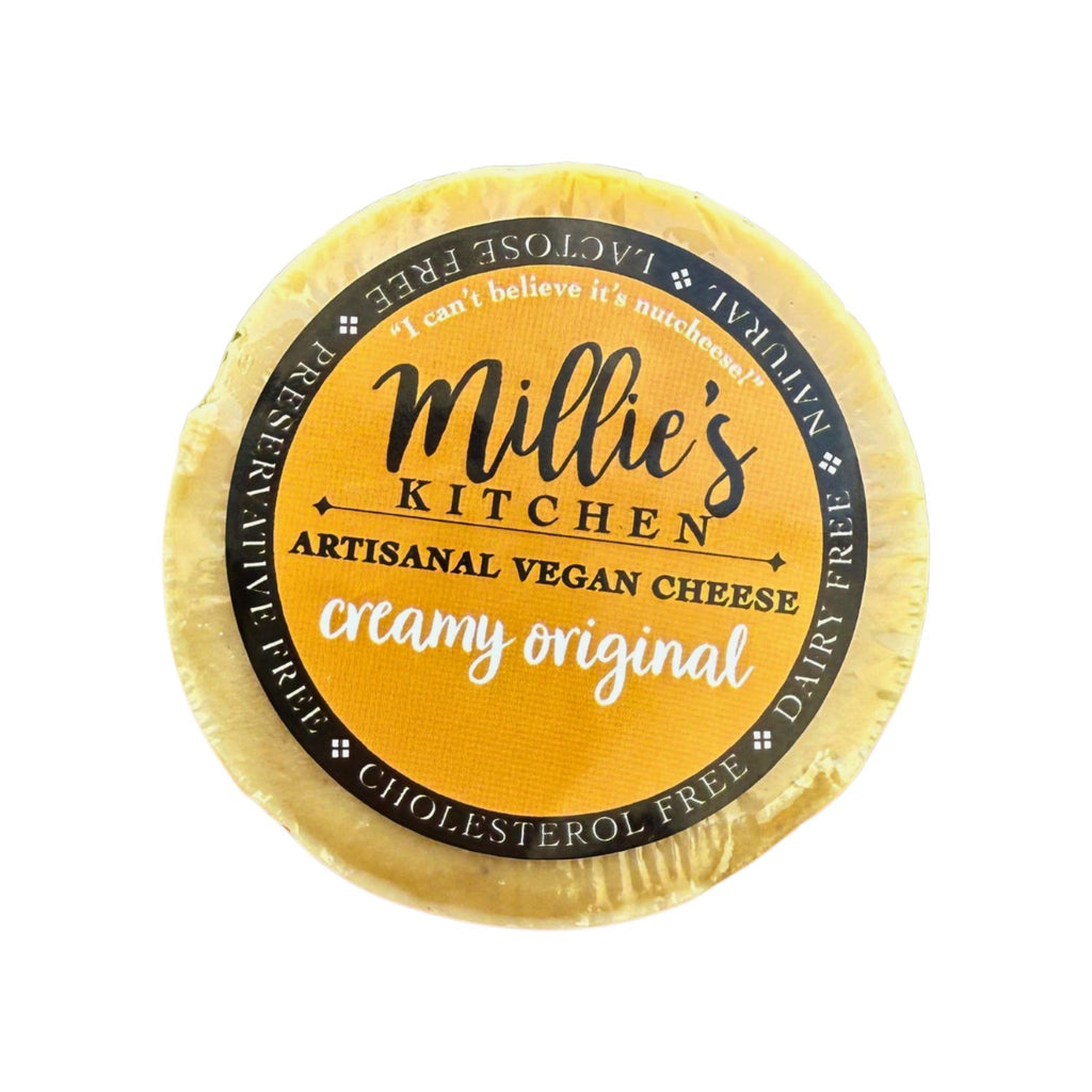 millie_s_kitchen_creamy_original_vegan_wheel_cheese_150g_pack_front