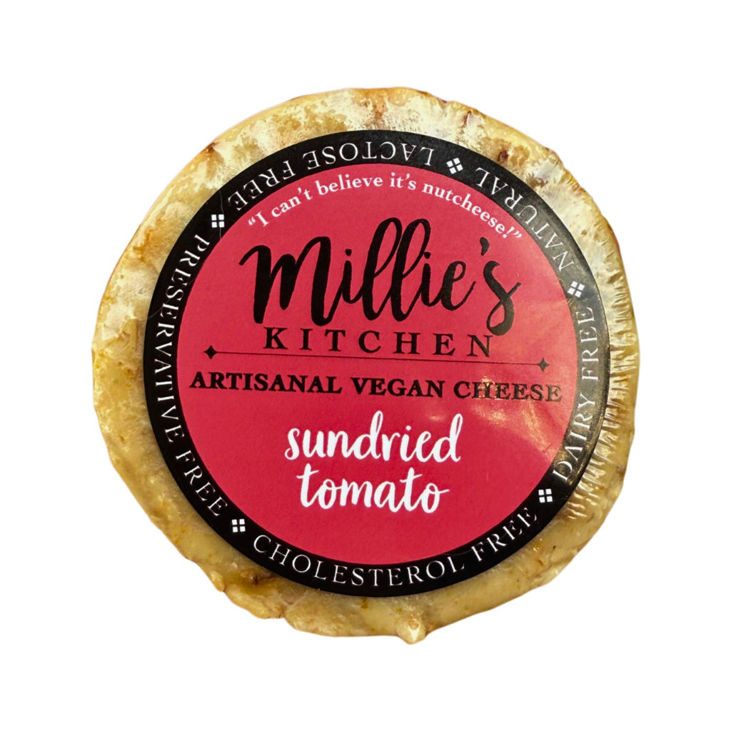 millie_s_kitchen_sundried_tomato_vegan_wheel_cheese_150g_pack_front