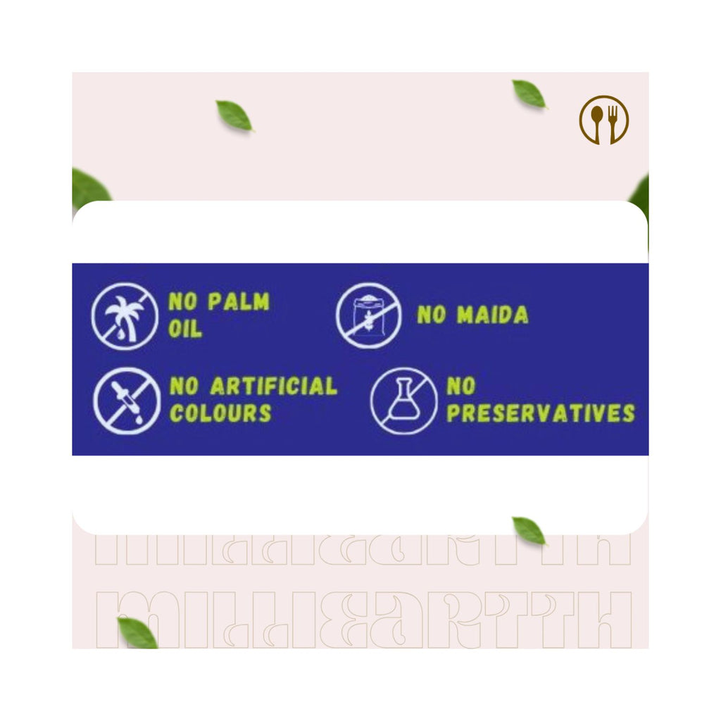 Product packaging with health claims label on a white background