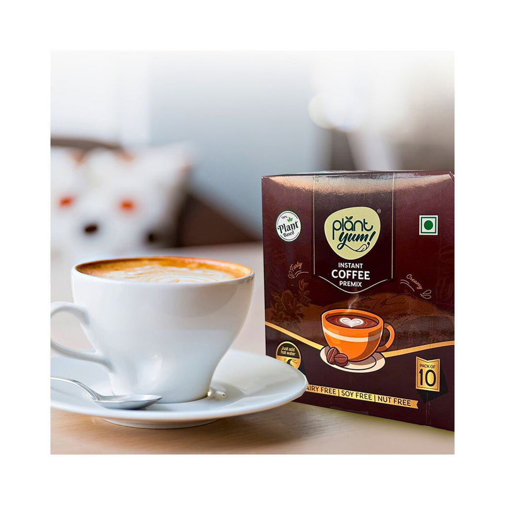 plant_yum_instant_coffee_premix_plant_based_pack_of_10_20g_200g_pack_front_lifestyle