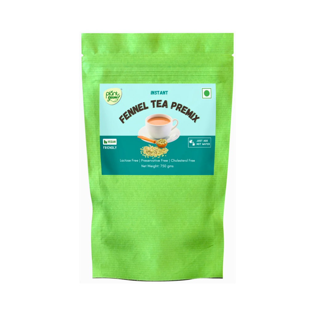 plant_yum_instant_fennel_tea_premix_vegan_750g_pack_front