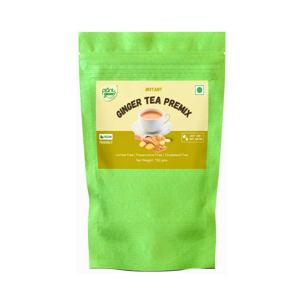 plant_yum_instant_ginger_tea_premix_vegan_750g_pack_front