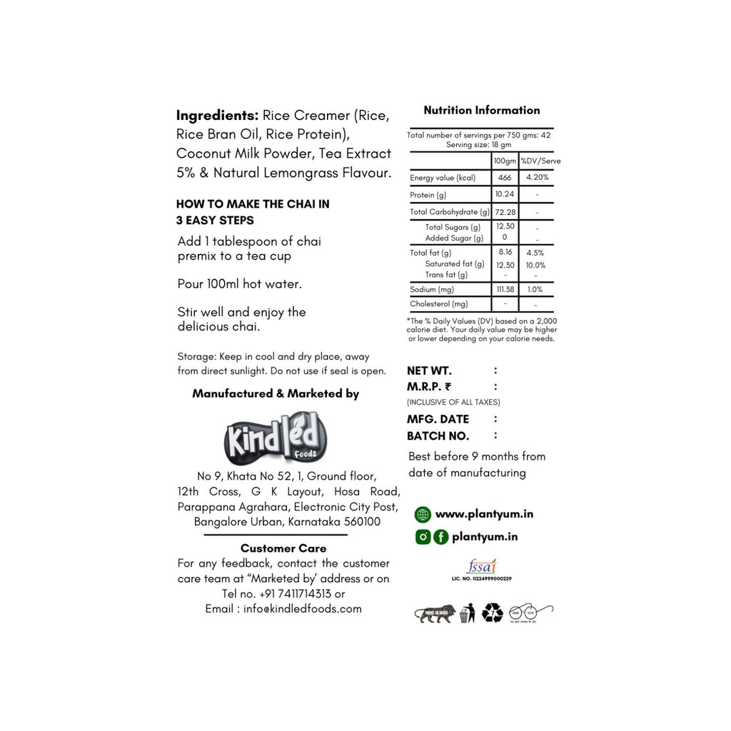 plant_yum_instant_lemongrass_tea_premix_no_added_sugar_vegan_750g_pack_back_label