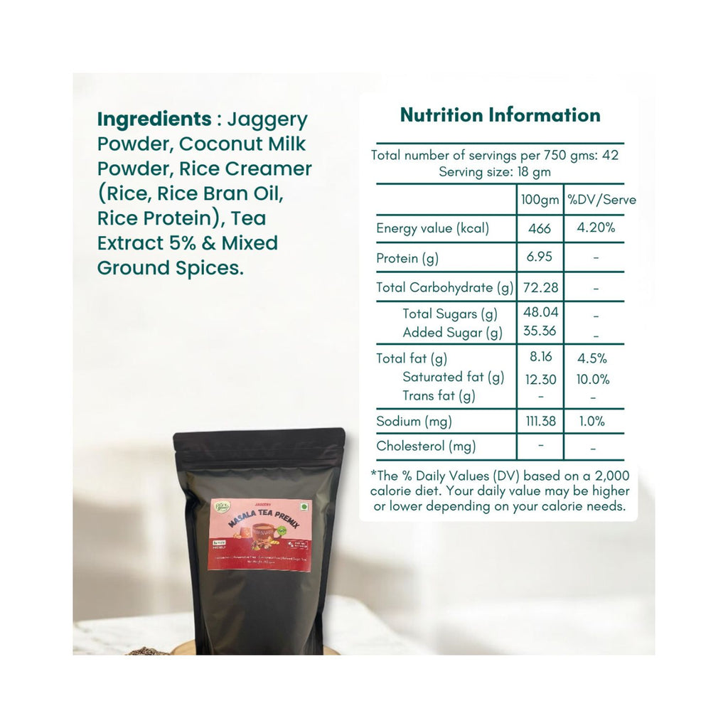 plant_yum_instant_masala_tea_premix_jaggery_sweetened_super_saver_pack_vegan_750g_pack_front_ingredients_nutrition