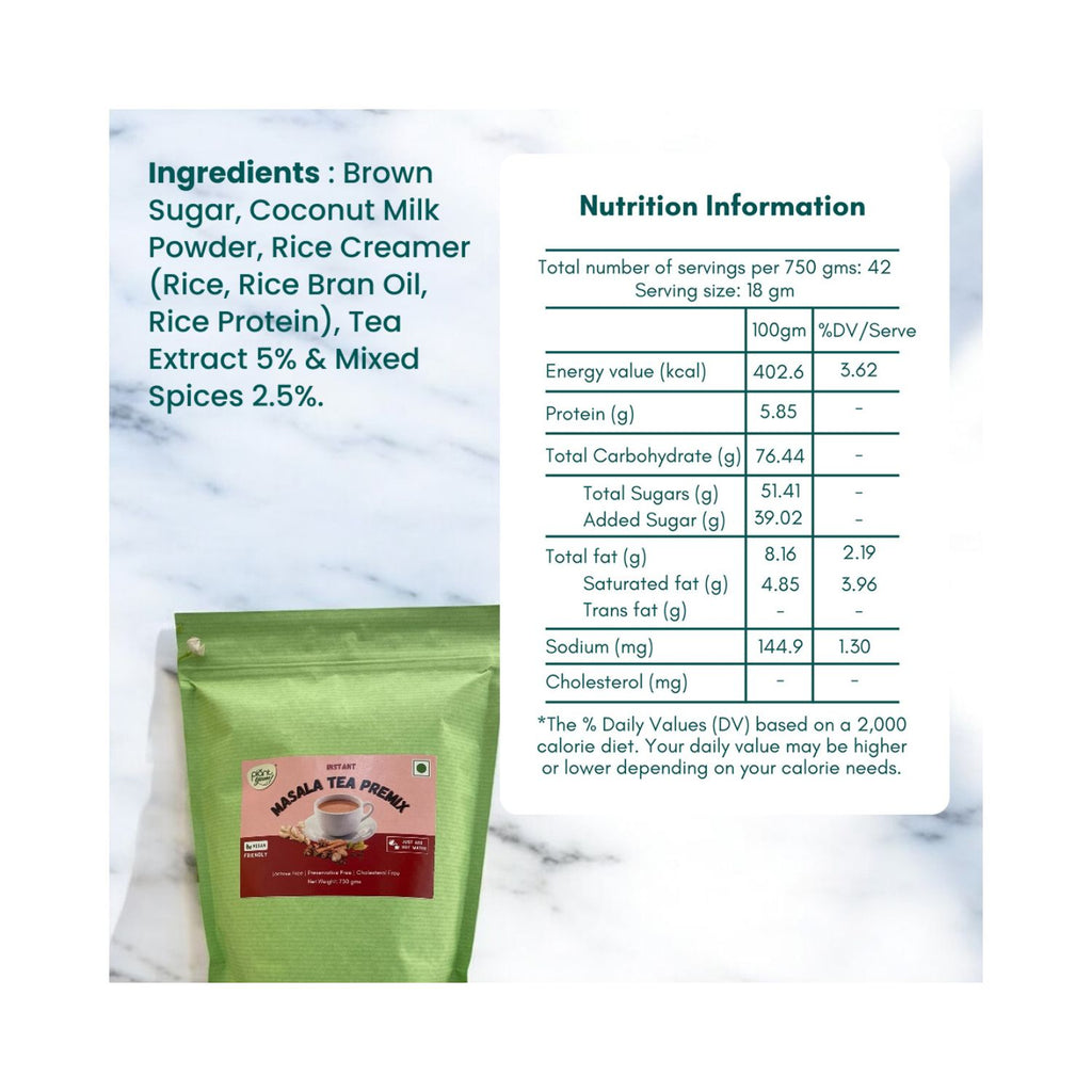 plant_yum_instant_masala_tea_premix_vegan_750g_pack_front_ingredients_nutrition