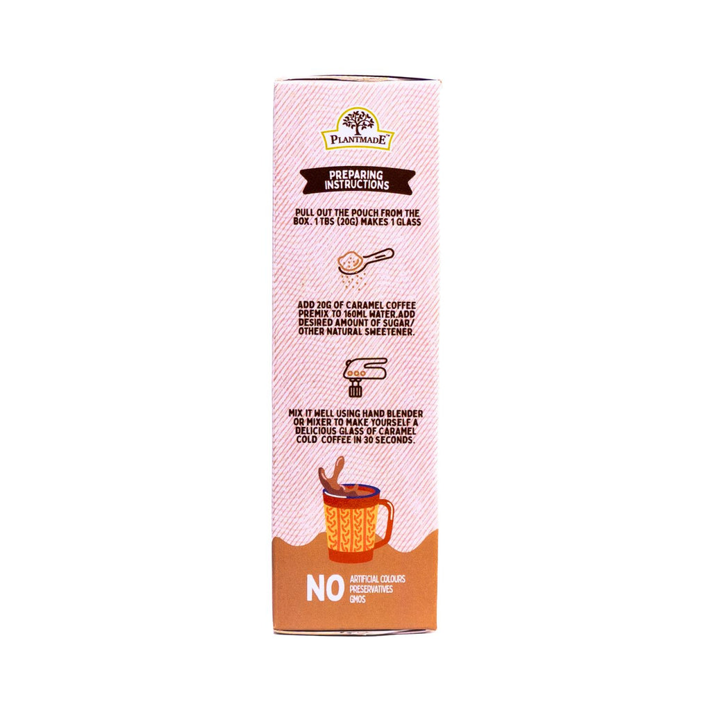 plantmade_instant_cold_coffee_caramel_100g_pack_preparation