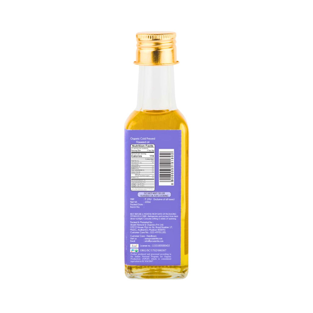 praakritik_organic_cold_pressed_flaxseed_oil_100ml_bottle_back