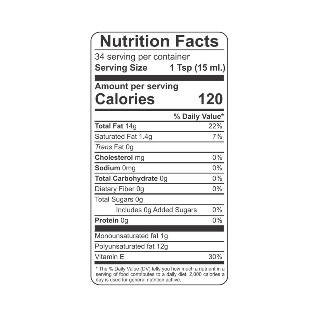  Analyzing image    praakritik_organic_cold_pressed_sunflower_oil_500ml_nutrition_label