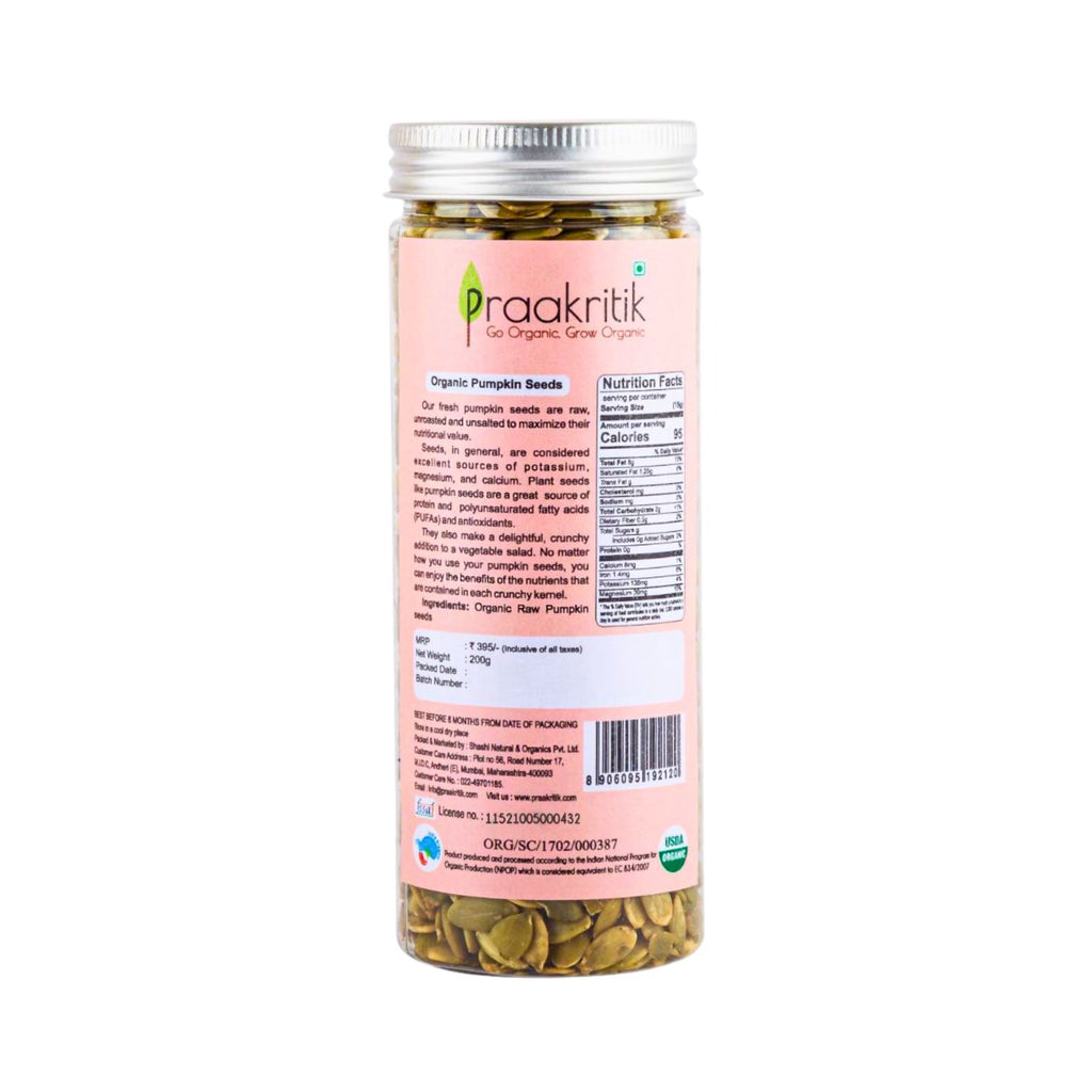 praakritik_organic_raw_pumpkin_seeds_200g_pack_back