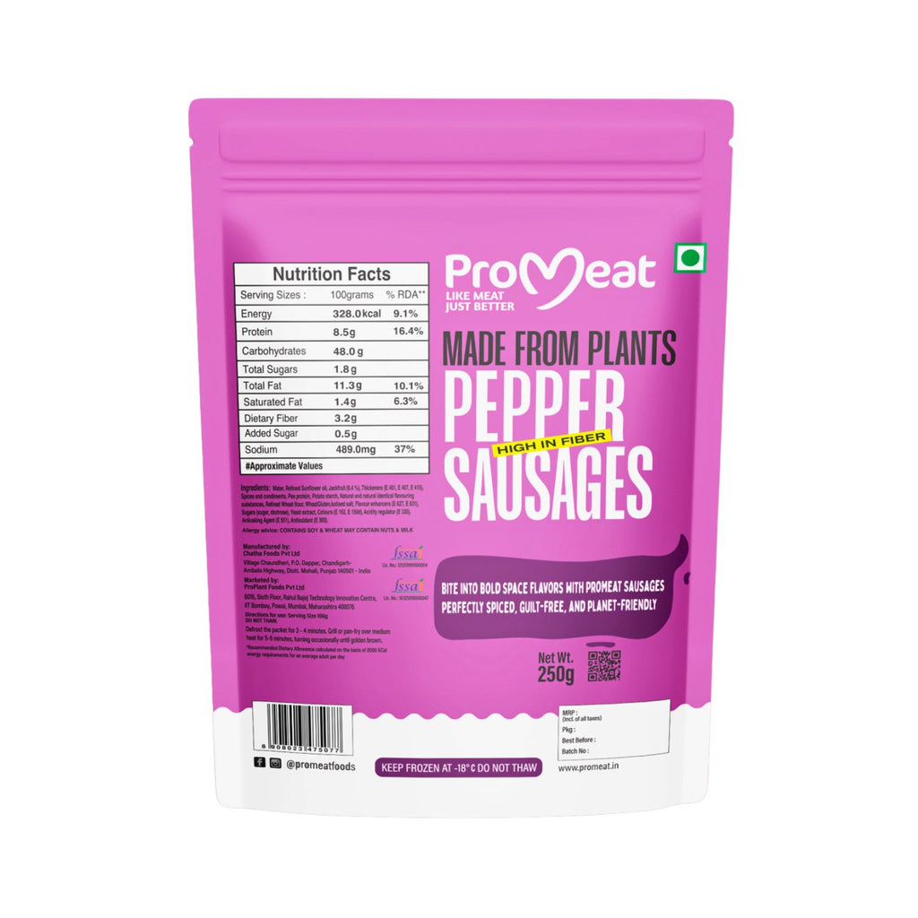 promeat_pepper_sausages_vegan_250g_pack_back