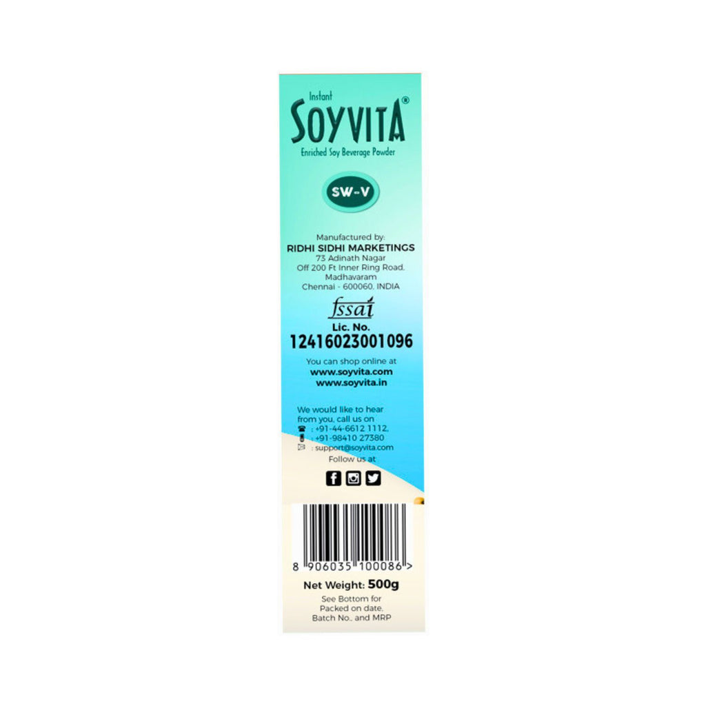 soyvita_sweetened_vanilla_enriched_soy_beverage_powder_500g_pack_manufacturing_info