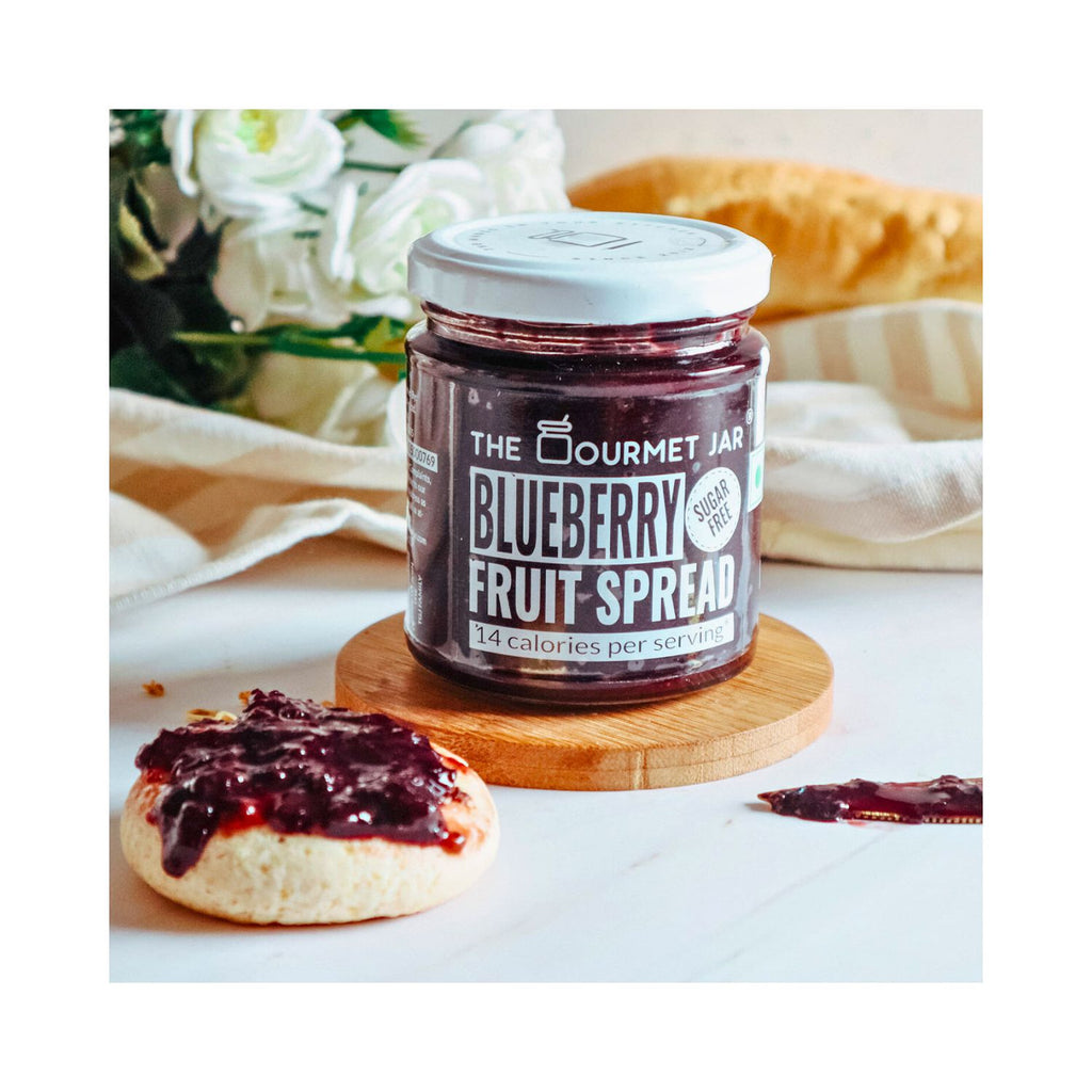 the_gourmet_jar_blueberry_fruit_spread_200g_jar_front_lifestyle