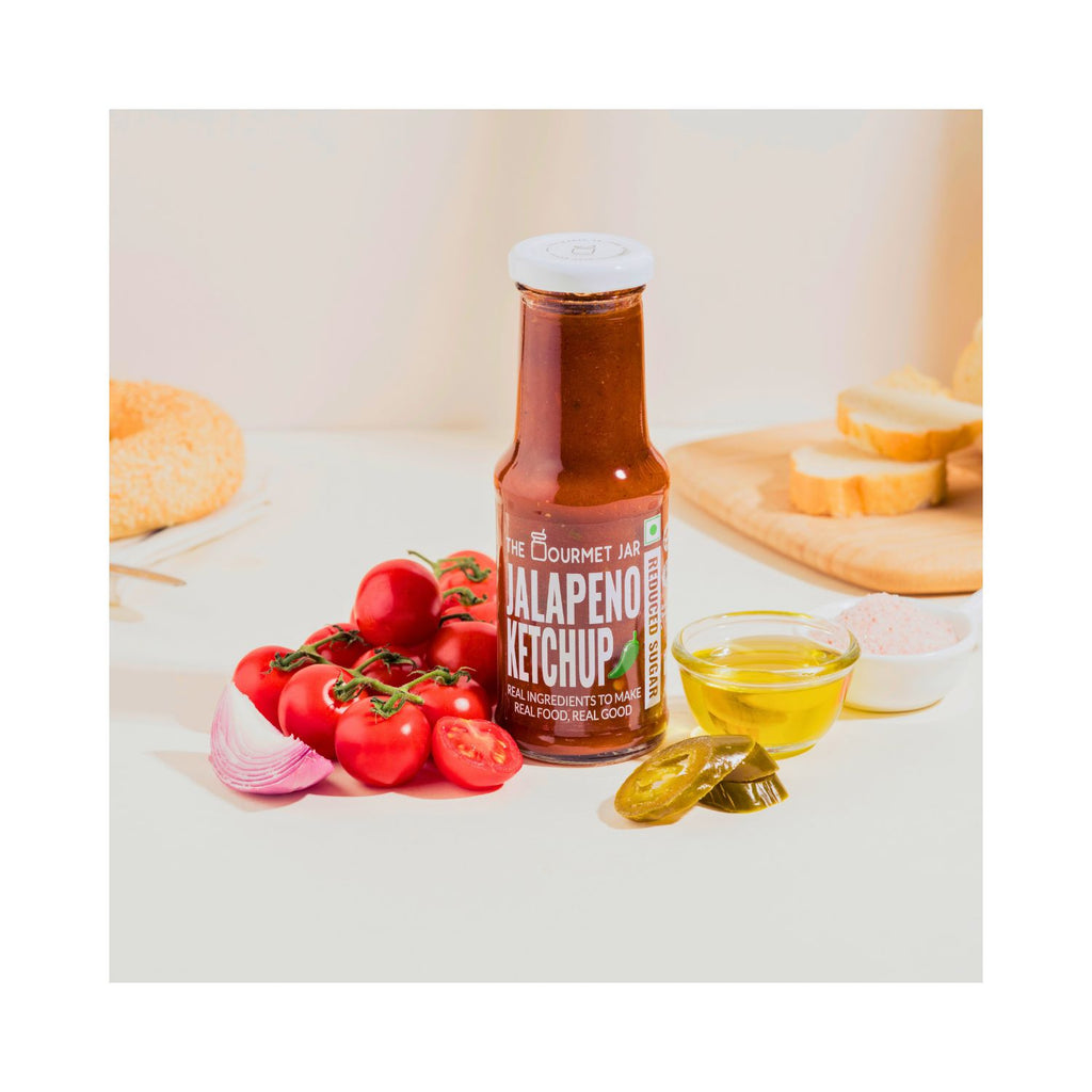 the_gourmet_jar_jalapeno_ketchup_225g_jar_front_lifestyle