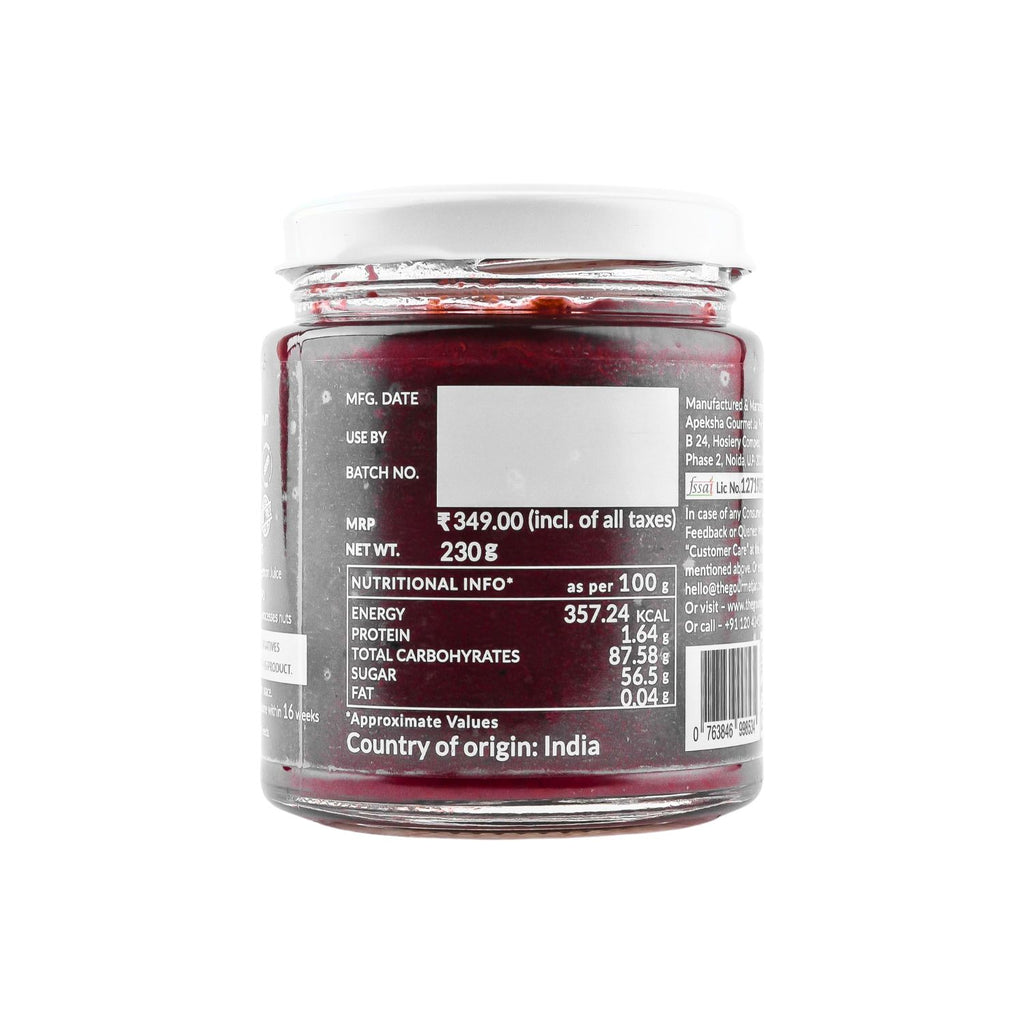 the_gourmet_jar_jamun_preserve_230g_jar_nutrition