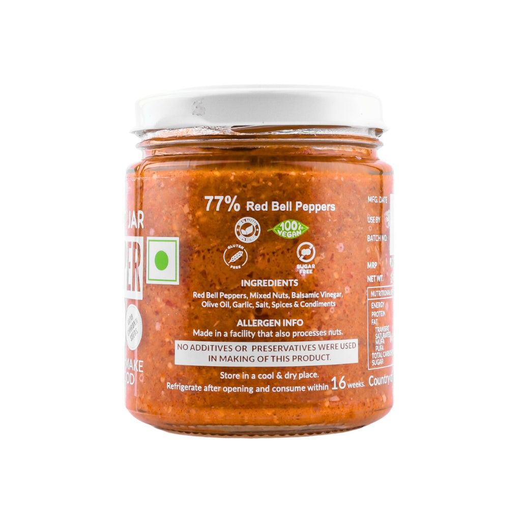 the_gourmet_jar_roasted_red_pepper_pesto_with_chironji_seeds_190g_jar_ingredients