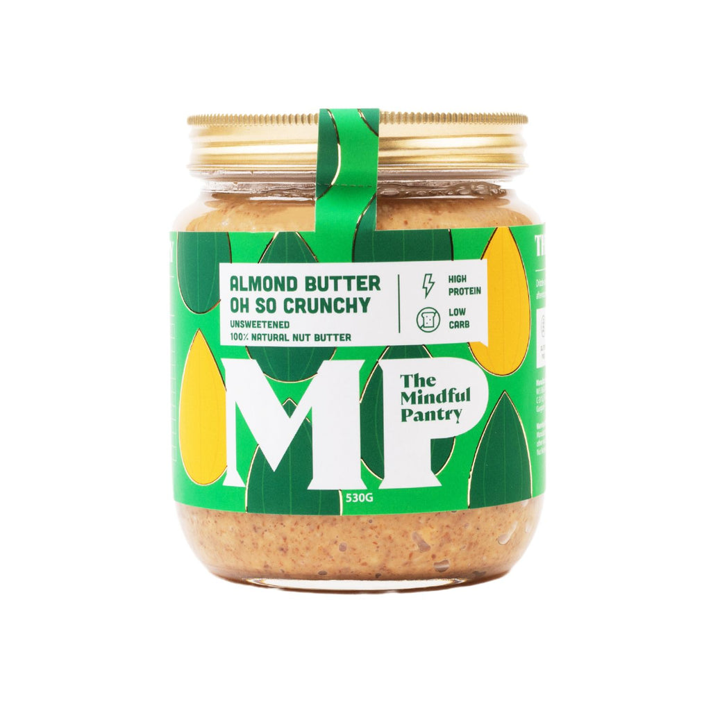 the_mindful_pantry_almond_butter_crunchy_530g_jar_front