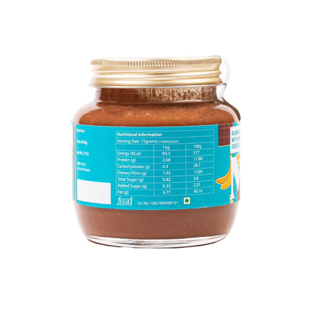 the_mindful_pantry_almond_butter_with_banana_and_chocolate_275g_jar_side