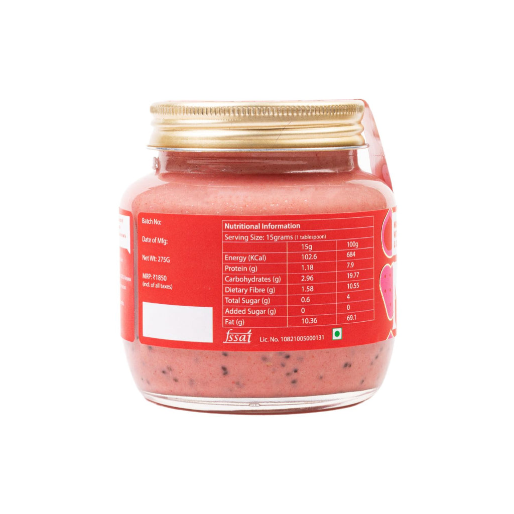 the_mindful_pantry_macadamia_butter_with_strawberry_and_chia_seeds_275g_jar_side