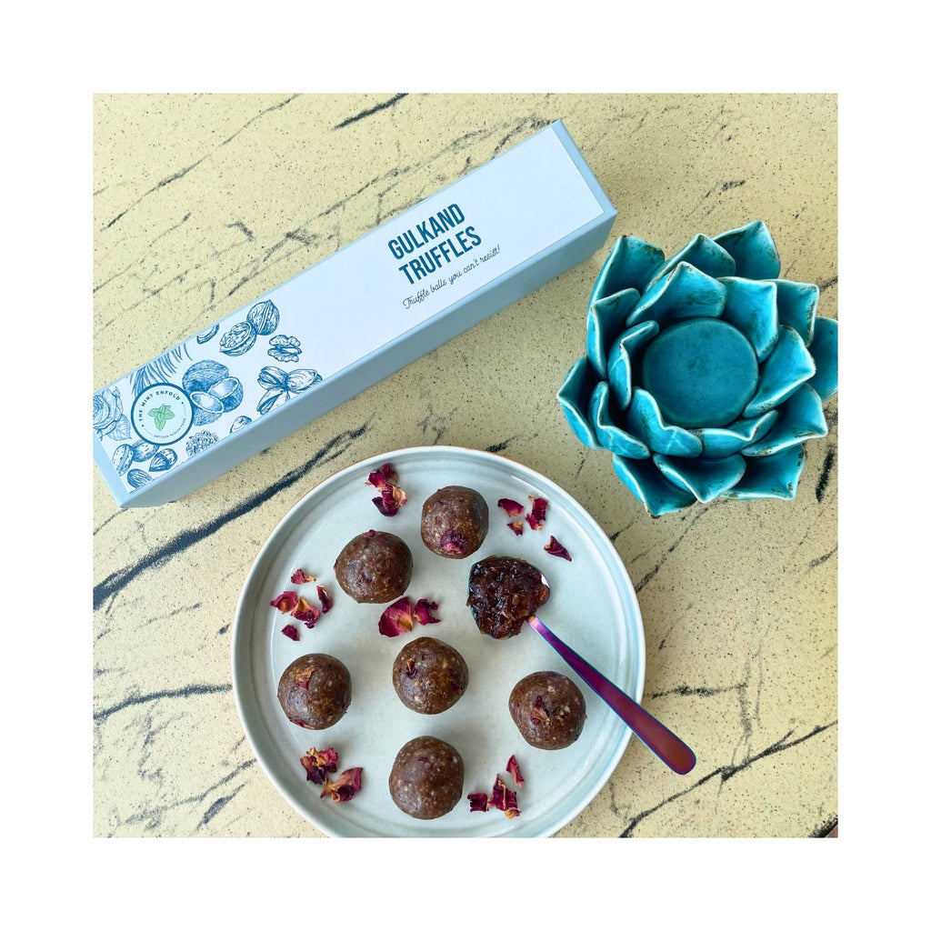 the_mint_enfold_gulkand_energy_truffles_150g_box_of_6_pack_lifestyle