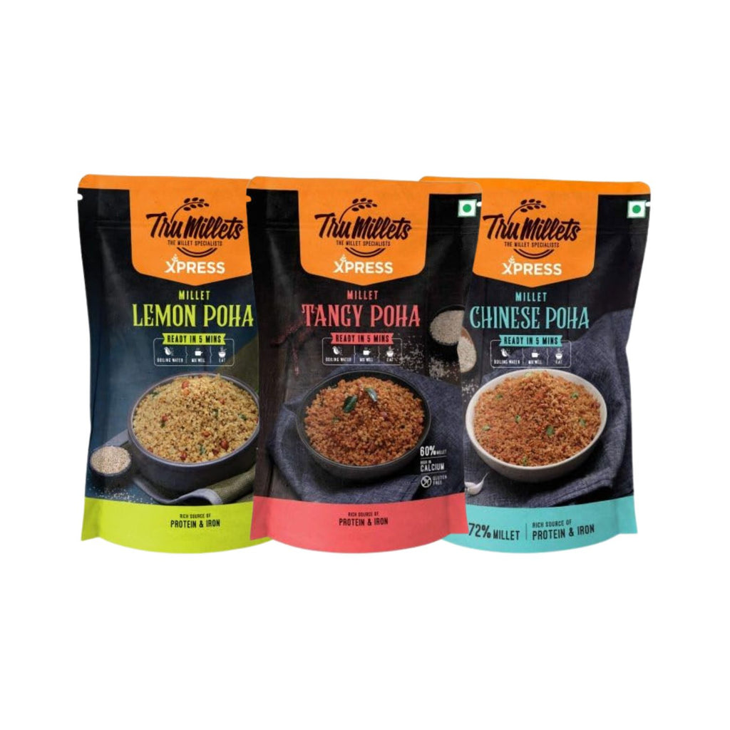 tru_millets_breakfast_mix_comb_poha_pack_of_8_1.6kg_pack_front_breakfast_range