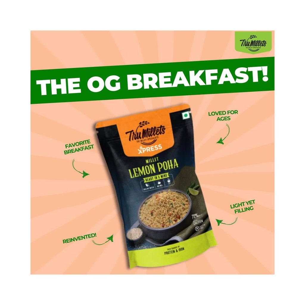 tru_millets_millet_lemon_poha_pack_of_2_360g_pack_front_reasons_for_a_good_breakfast