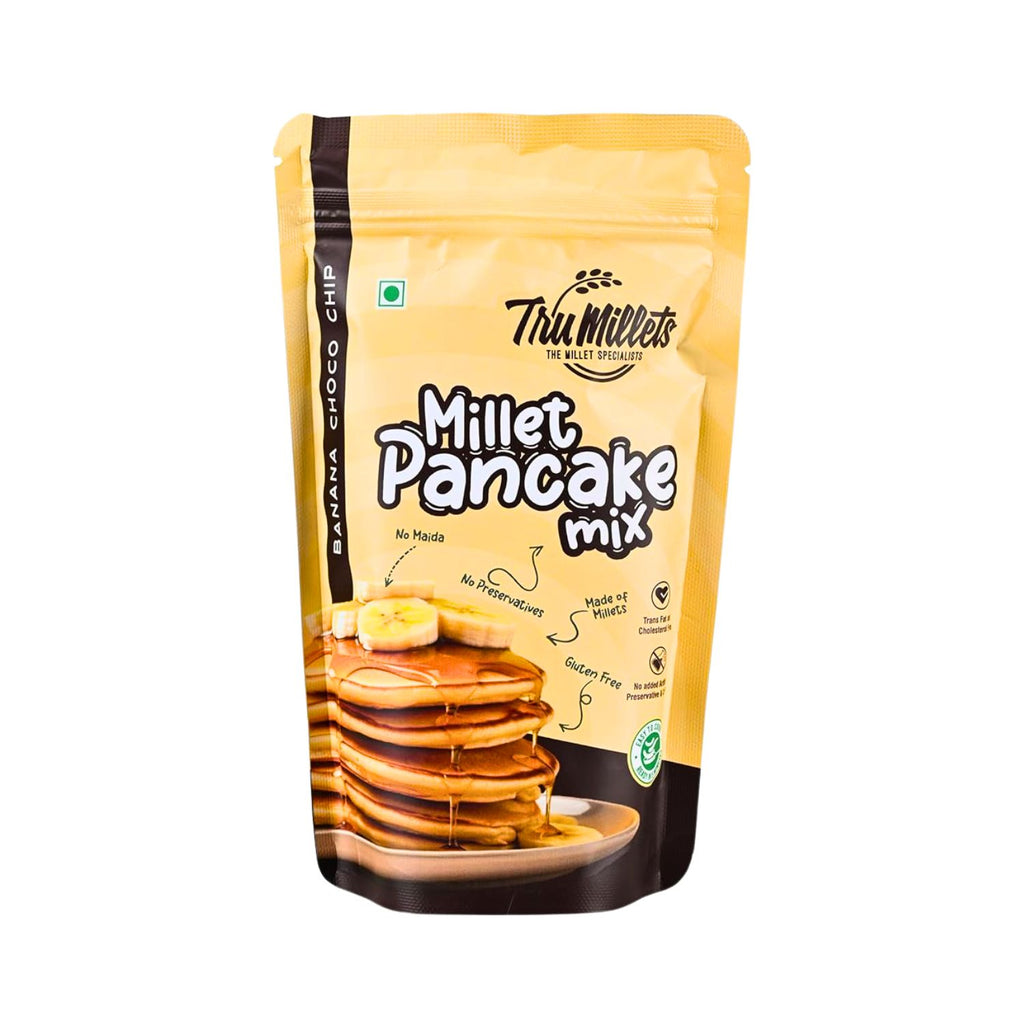 tru_millets_pancake_comb_banana_pancake_mix_pack_of_8_600g_pack_front