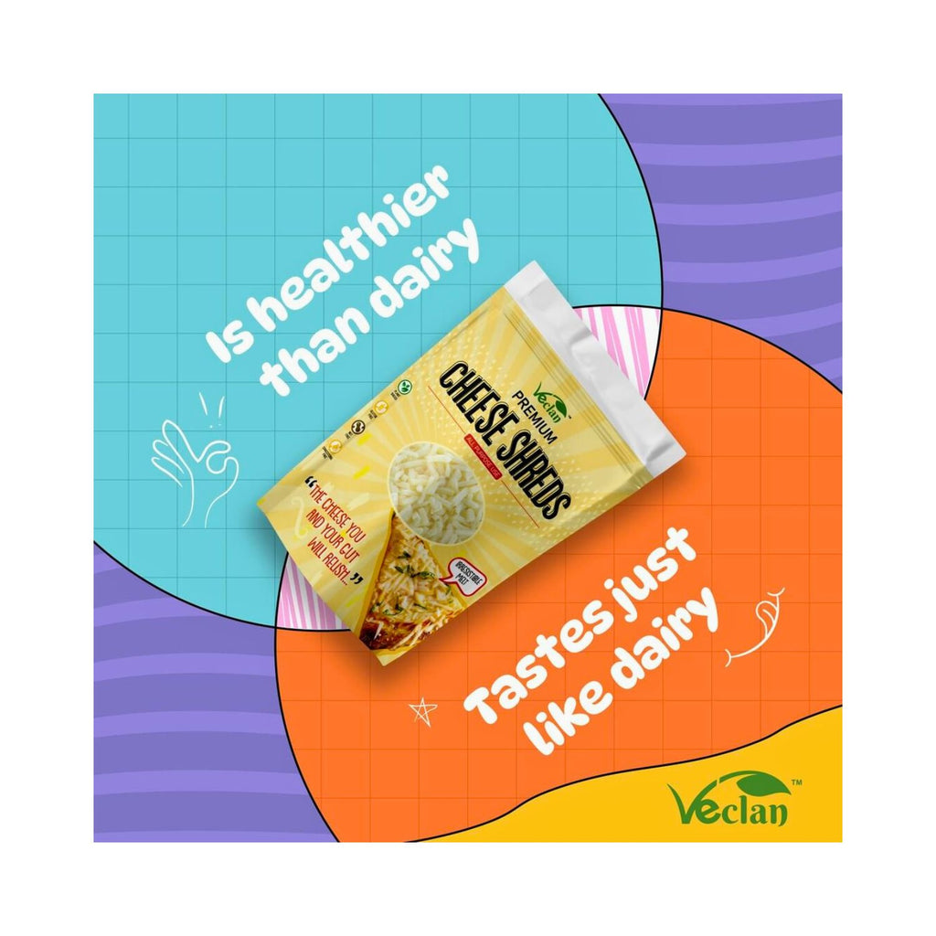 veclan_premium_cheese_shreds_vegan_200g_pack_front_benefit